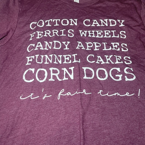 Bella + Canvas It’s Fair Time Graphic T-Shirt - Picture 4 of 5